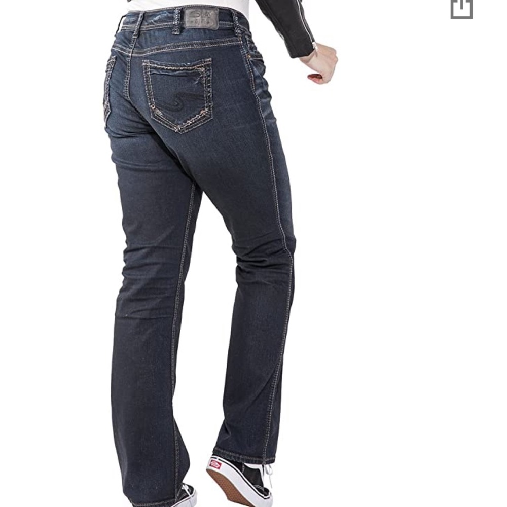 NWT Silver Jeans Co Curvy Slim Bootcut Jeans (E12) - Picture 8 of 8